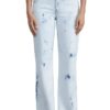 York Shibori Ink Straight Leg Jeans